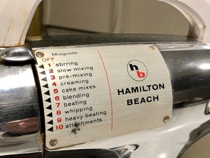 lot 48 image: Hamilton Beach Mixer