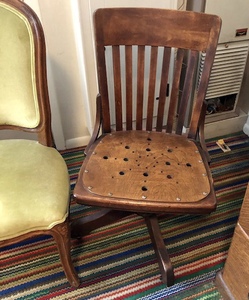 lot 66 image: Trio of Vintage Chairs