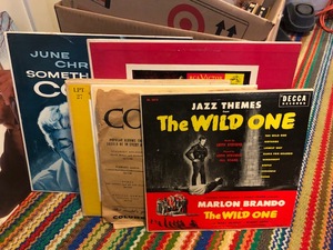 lot 54 image: Variety of Records & Holding Rack