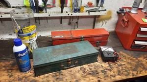 lot 71 image: (3) Tool Boxes and Tools