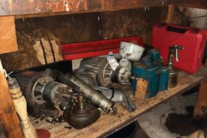 lot 74 image: All Contents Under Work Bench