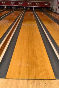lot 6 image: Bowling Lane - 42 x 60 x 2 Thick - Wood Only