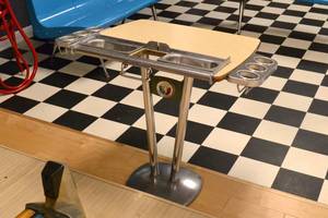 lot 29 image: Vintage Brunswick Scoring Table w Cup Holders