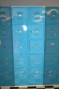 lot 64 image: Section of (10) Lockers