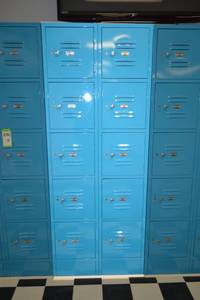 lot 66 image: Section of (10) Lockers