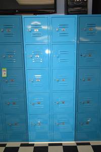 lot 67 image: Section of (10) Lockers