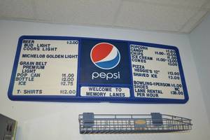 lot 81 image: PEPSI Sign Board w Inventory of Letters 50 x 20