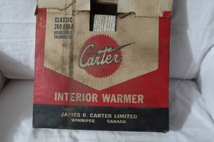 lot 7 image: Carter Classic Adjustable Thermostat Automobile Interior Warmer