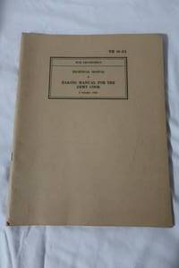 lot 11 image: 1943 WW2 Army Cook Manual