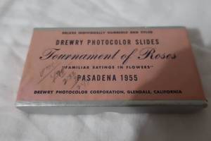 lot 57 image: Slides from 1955 Rose Parade