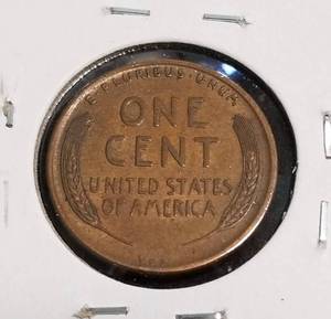 lot 02 image: 1909-VDB US WHEAT CENT AU