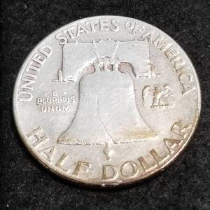 lot 14 image: 1949 FRANKLIN HALF DOLLAR