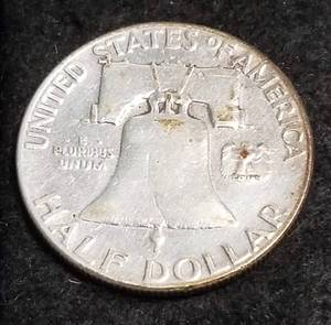 lot 27 image: 1951 FRANKLIN HALF DOLLAR