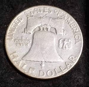 lot 28 image: 1951-D FRANKLIN HALF DOLLAR