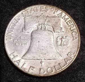 lot 35 image: 1952-D FRANKLIN HALF DOLLAR