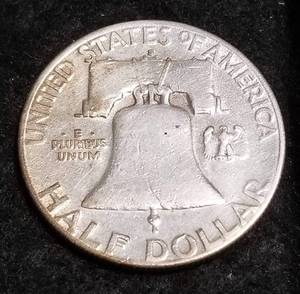 lot 36 image: 1952-S FRANKLIN HALF DOLLAR