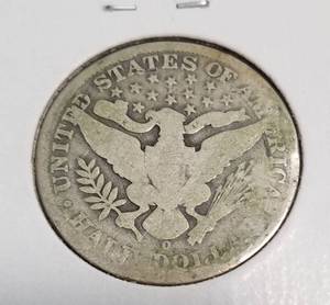 lot 41 image: 1900-O BARBER HALF DOLLAR