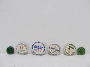 lot 38 image: Group of 1940s & 50s Saint Paul Open Golf Pinbacks