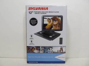 lot 73 image: Like-New & Working SYLVANIA Extra Large 12 Portable DVD Player