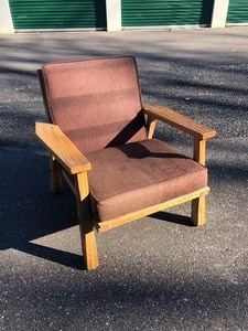 lot 306 image: Vintage A. Brandt RANCH OAK Armchair