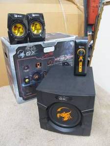 lot 139 image: GX Genius Gaming Speaker System Model SW-G2.1 3000 