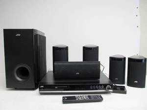lot 76 image: Working JVC Model TH-G40 DVD Digital Surround Sound Stereo System