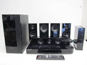 lot 77 image: Working SAMSUNG Model HT-F5500W DVD & Blu-Ray 3D Stereo Surround Sound System