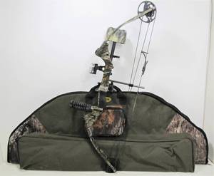 lot 112 image: Very Nice PARKER Compound Hunting Bow wCase