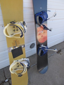 lot 126 image: Ride Tempest 151 & Liquid Snowboards