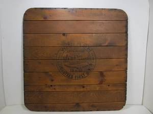 lot 149 image: Antique Wabash Screen Door Company Wood burning Stove Stand
