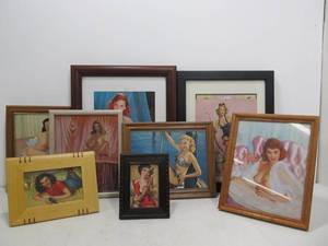 lot 158 image: Lot of Original Vintage 1940s Era Pinup Prints
