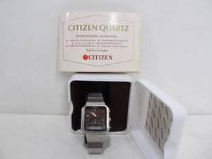 lot 166 image: Vintage CITIZEN Analog Digital Watch wCase