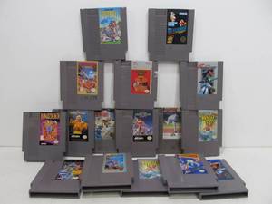 lot 196 image: Lot of Nintendo NES Video Games