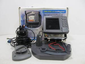 lot 227 image: LOWRANCE Model LMS-334C Ice Machine Depth Finder