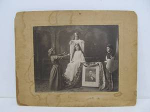 lot 288 image: Large Antique Patriotic Theater Photograph