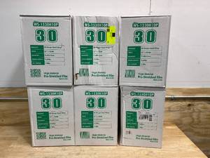lot 12 image: 6 Cases of 30 Gauge, 15 Shrink Wrap (4 rolls per case)