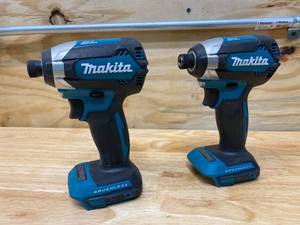 lot 24 image: MAKITA Lot of 2-  18-Volt LXT Lithium-Ion Brushless 14 in. Cordless Impact Driver (Tool Only)