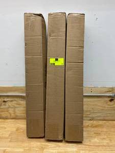 lot 31 image: VERSATEX Lot of 3-  36 in. x 60 in. Multipurpose Black Rubber Mats