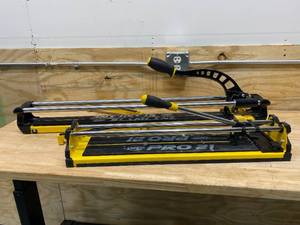 lot 60 image: QEP Lot of 2-  Tile Cutters.  21 and 30