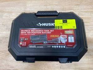 lot 71 image: HUSKY 38 in. Drive 100-Position Universal SAE and Metric Mechanics Tool Set (60-Piece)