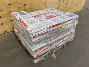 lot 103 image: GAF Pallet of-  Timbertex Shakewood Double-Layer Hip and Ridge Cap Roofing Shingles (20 lin. ft. Per Bundle) (30-pieces) (Various Colors)