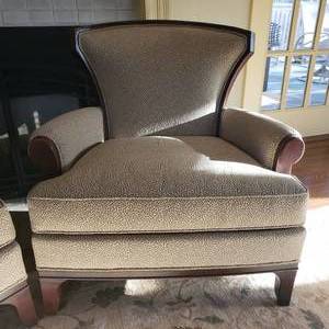 lot 3 image: Chic Stanford Furniture Armchairs, set B
