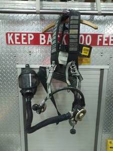 Used SCBA Breathing Mask