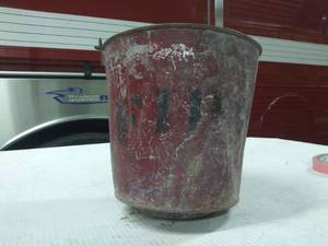 Vintage Wheeling Firemans Bucket