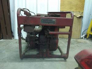 Vintage Hale Fire Pump Type FZZ