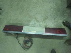 Older Used Red Light Bar