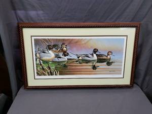 Backwater Pintails by Geralald Putt