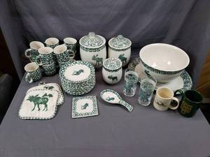 Moose Country Small Plates, Cups, Containers