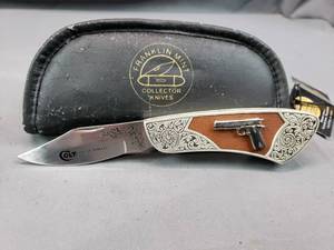 Colt 1911 Automatic Franklin Mint Collector Knife