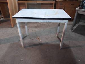 Enamelware Top Table